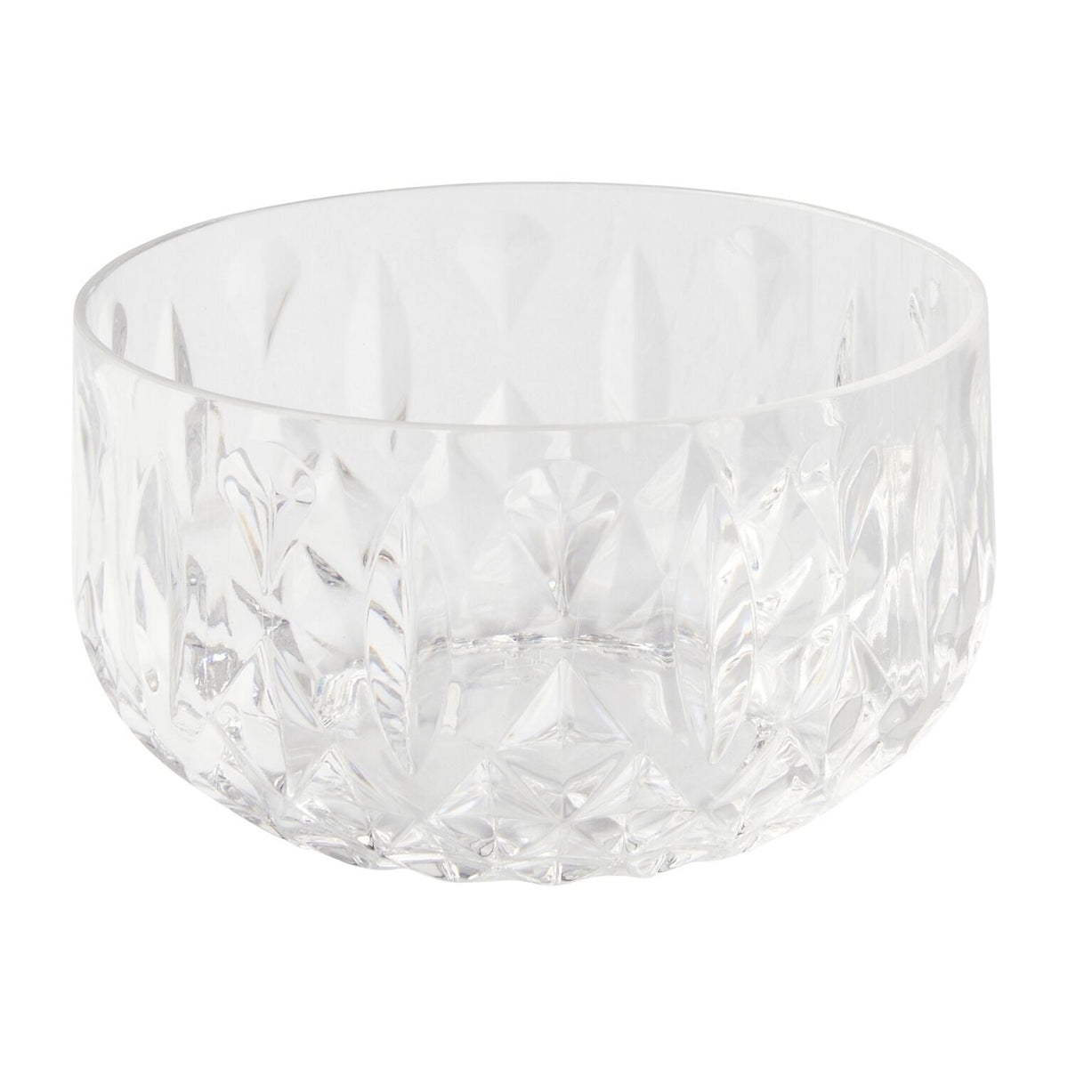 Crystal-Look Acrylic Small Serving Bowl