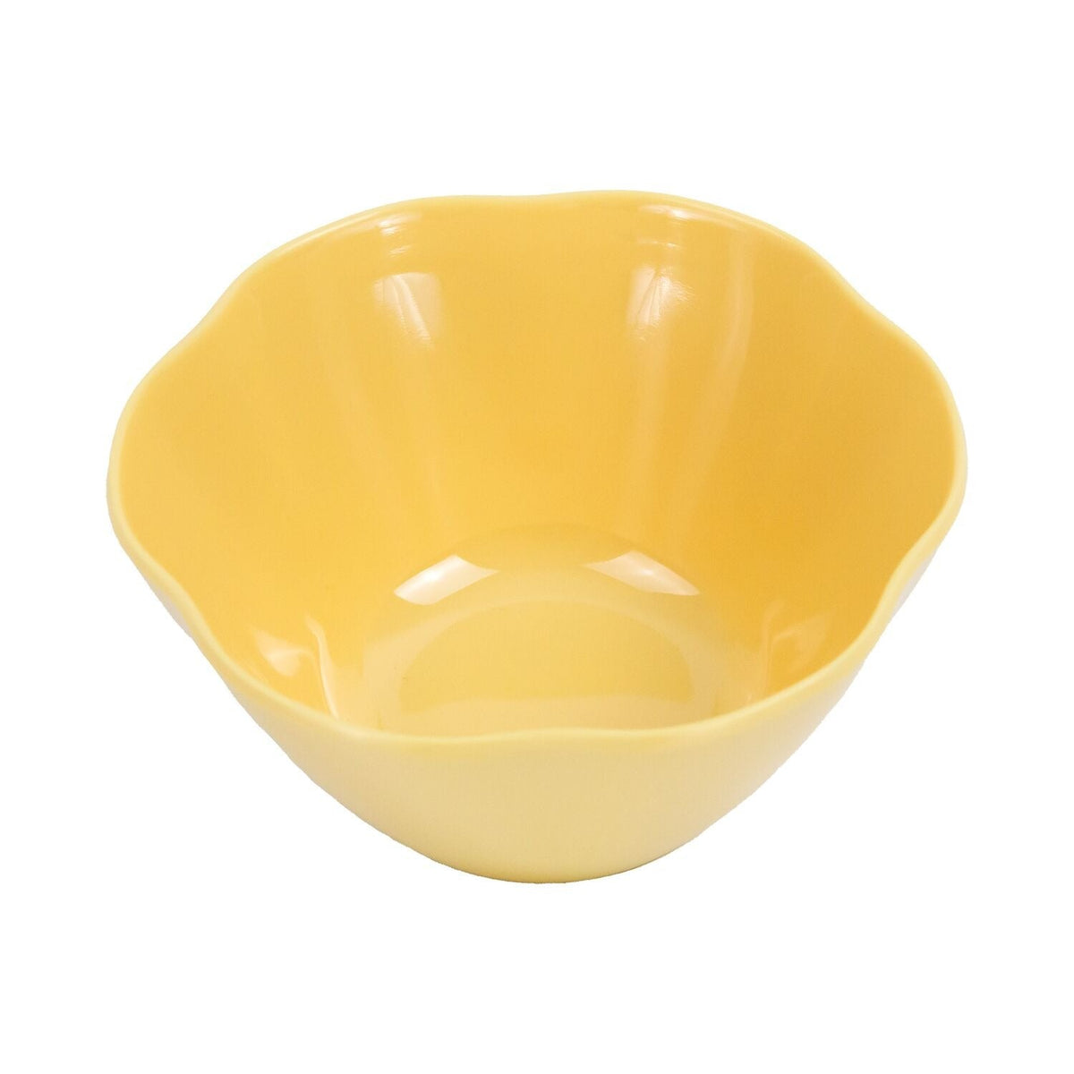 Lakeland Melamine Flower Shaped Yellow Bowl