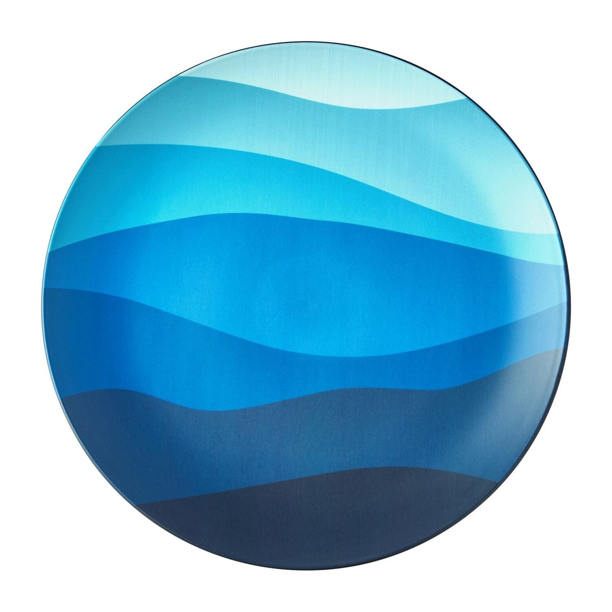 Lakeland Blue Wave Recycled Plastic Side Plate