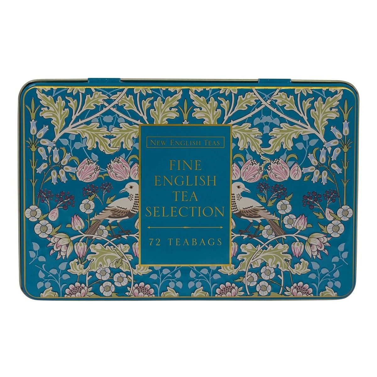 Songthrush & Berries Tea Tin – 72 English Breakfast Teabags