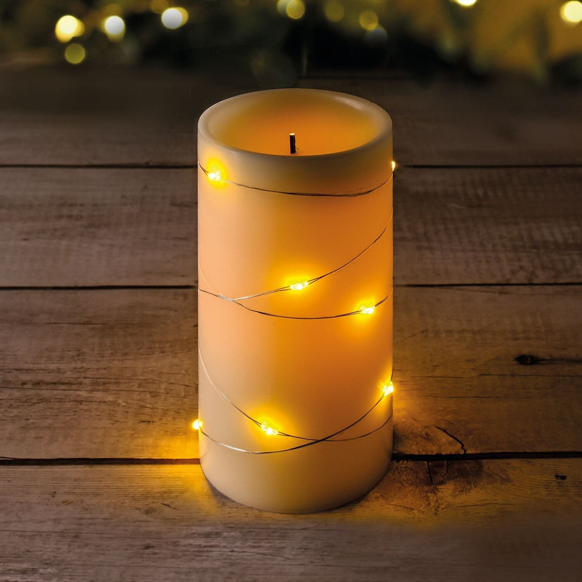 Lakeland 15cm LED Pillar Candle