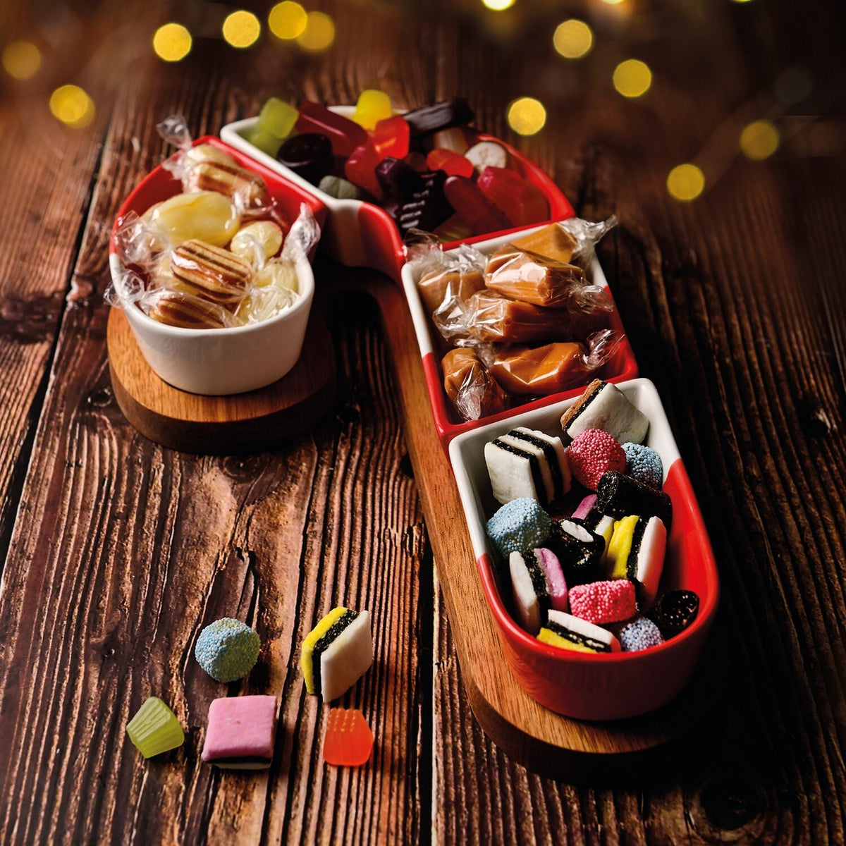 Lakeland Candy Cane Serving Platter