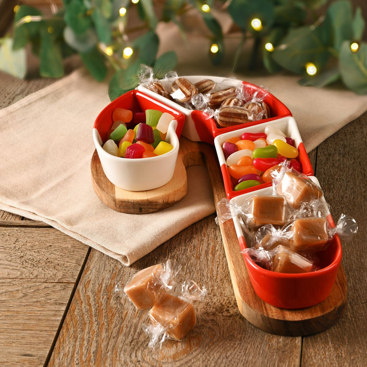 Lakeland Candy Cane Serving Platter