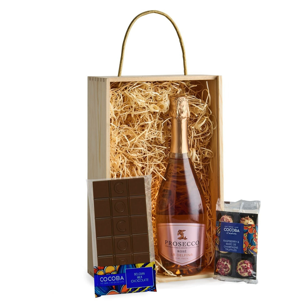 Lakeland Prosecco and Chocolate Hamper