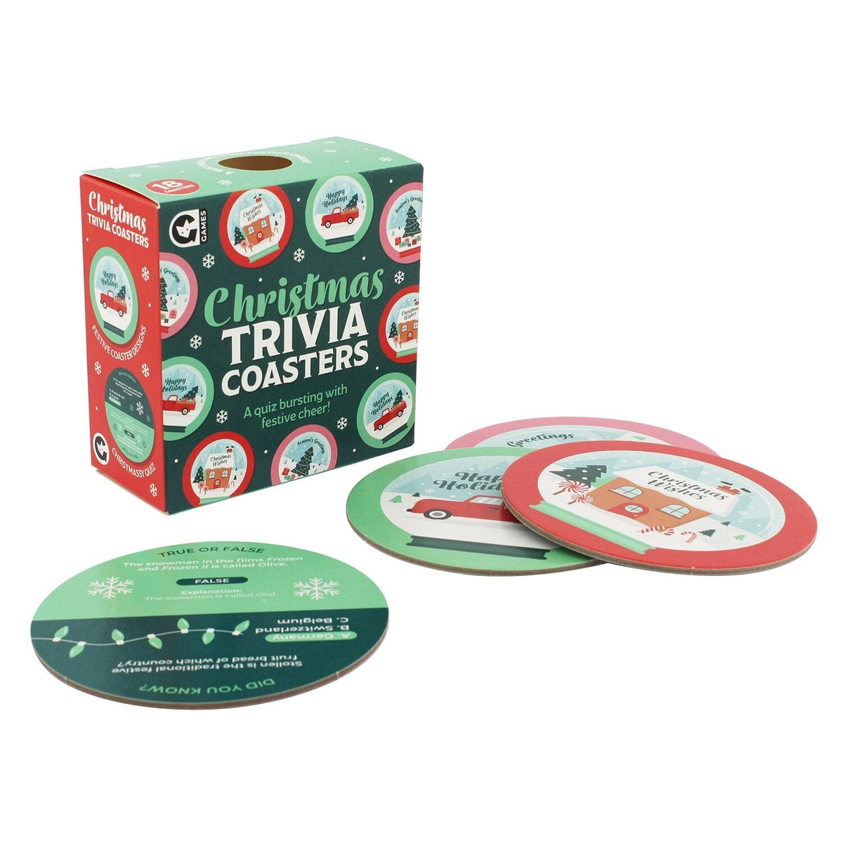 Christmas Trivia Coasters