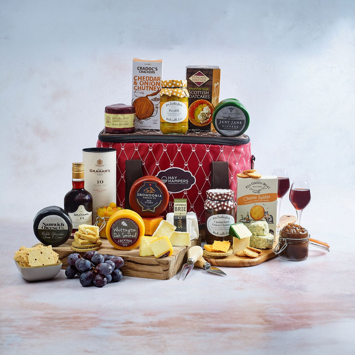 Hay Hampers Ultimate Christmas Cheeseboard Bag