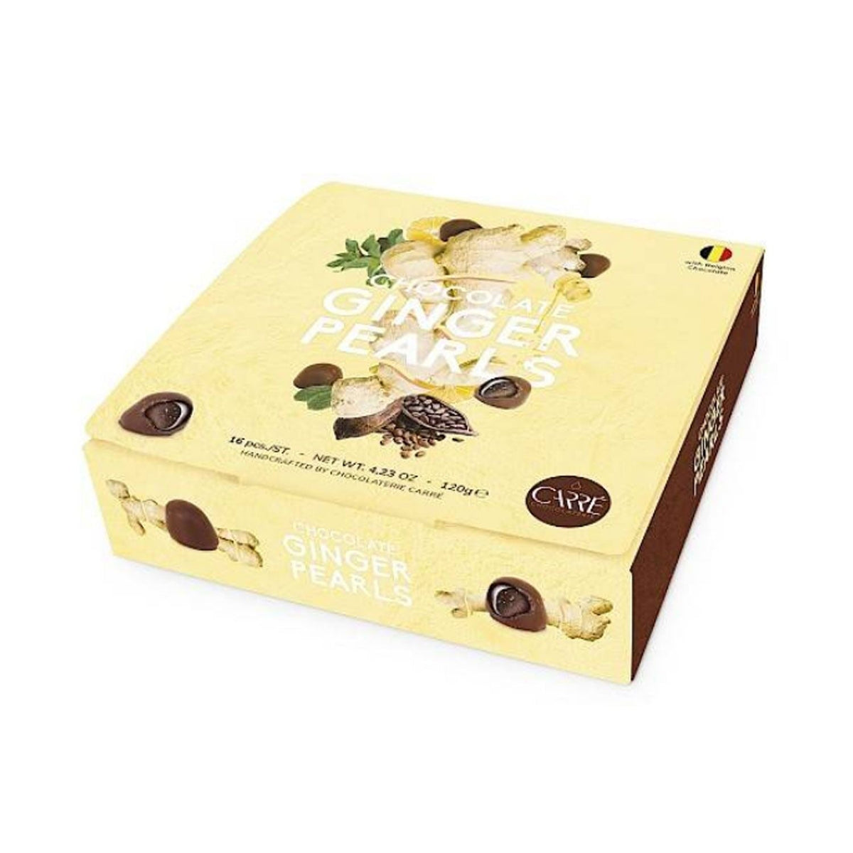 Carres Chocolate Ginger Pearls 120g