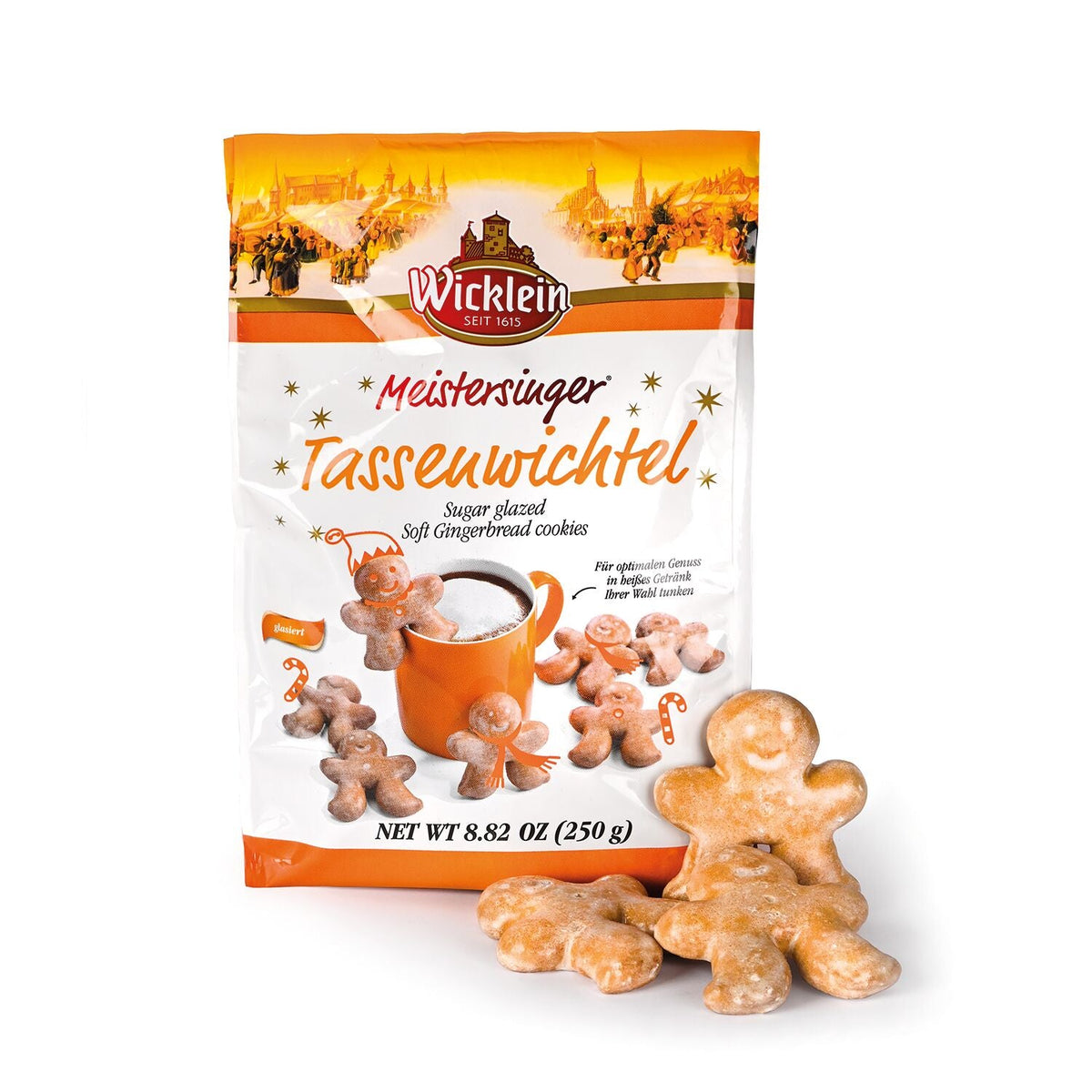 Wicklein Mug Buddies Gingerbread Cookies 250g