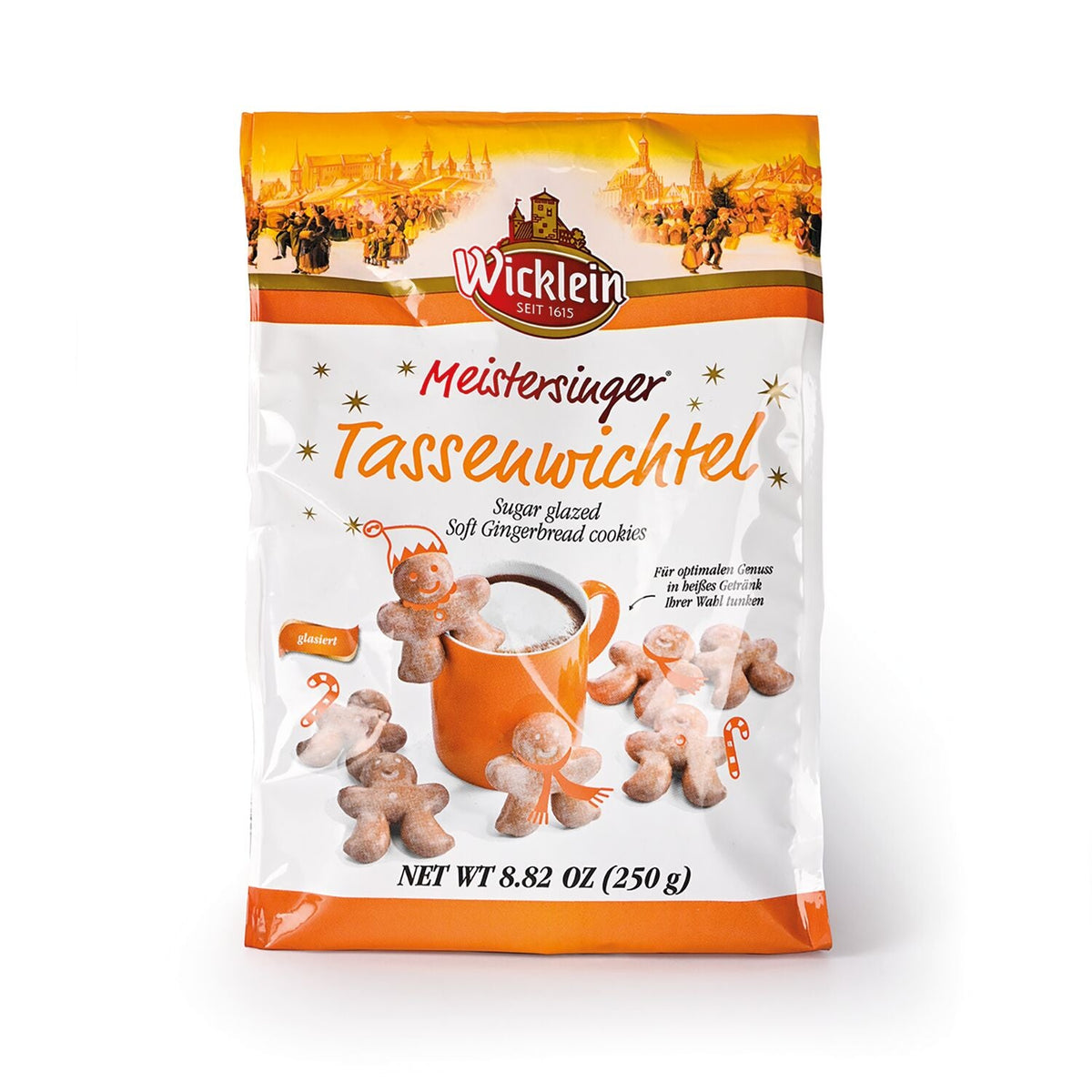 Wicklein Mug Buddies Gingerbread Cookies 250g