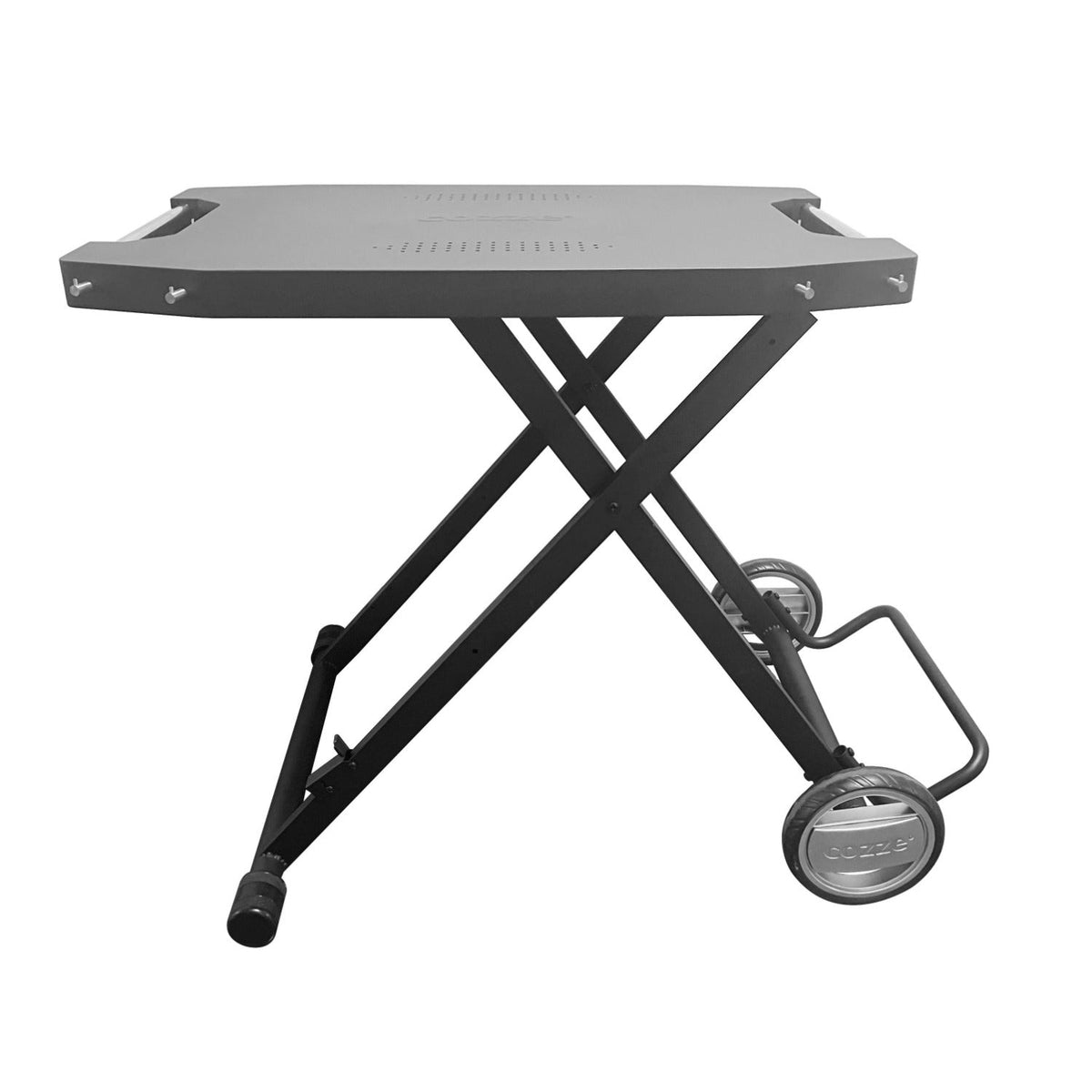 Cozze Folding BBQ Table Black