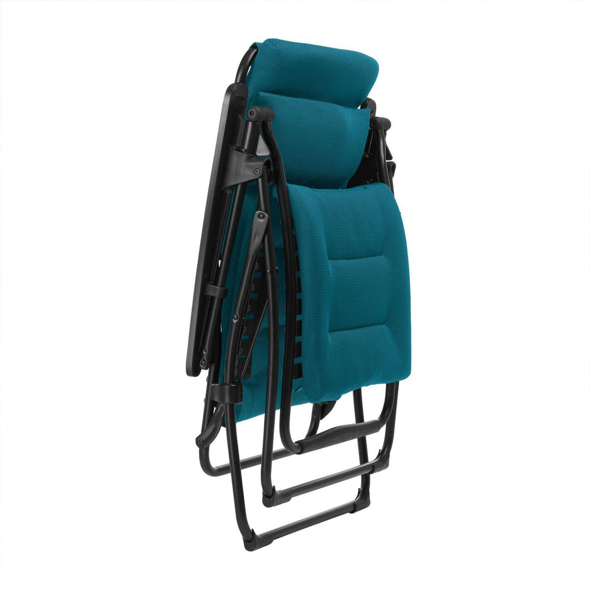 Lafuma Futura Padded Reclining Chair Coral Blue