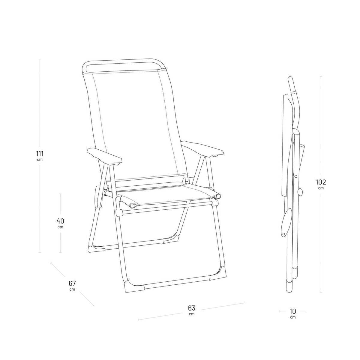 Lafuma Camping Chair Seigle