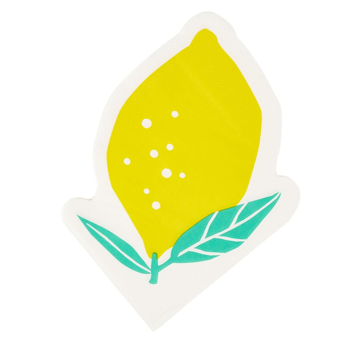 20 Lemon Shaped Napkins
