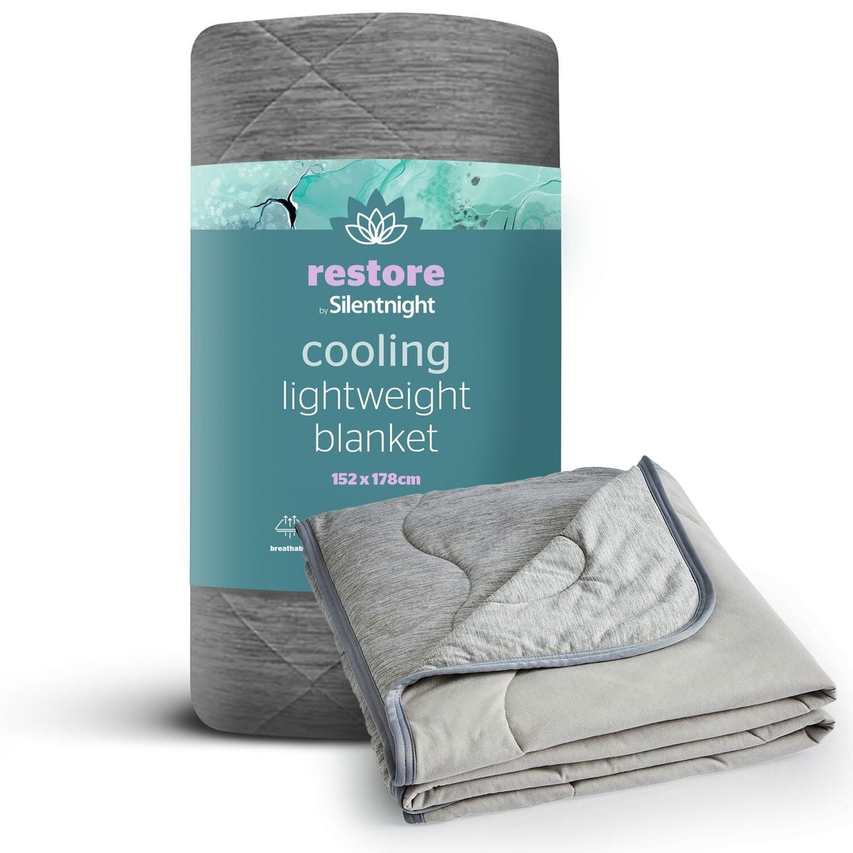 Silent Night Restore Cooling Lightweight Blanket