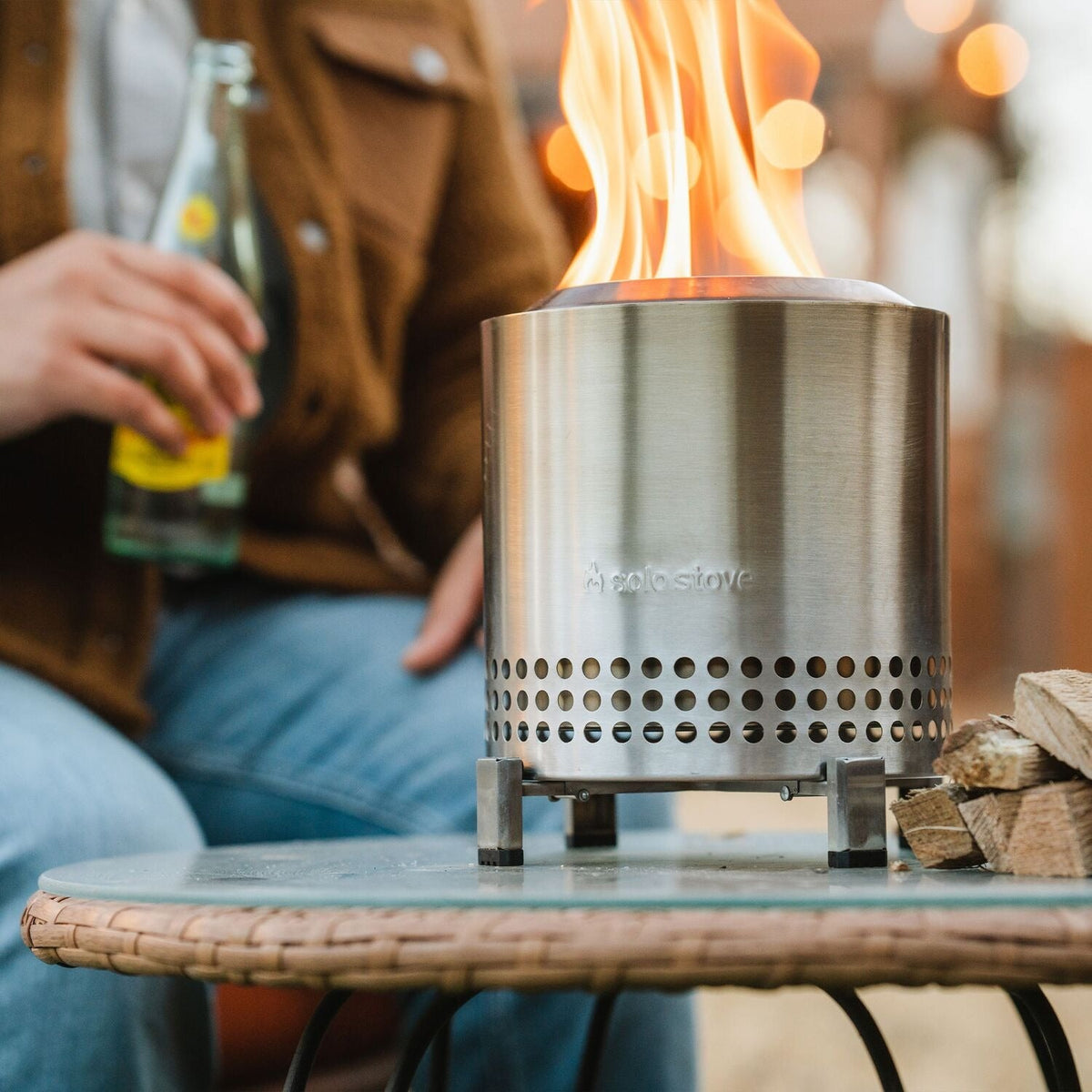 Solo Stove Mesa XL Smokeless Wood-Burning Tabletop Fire Pit