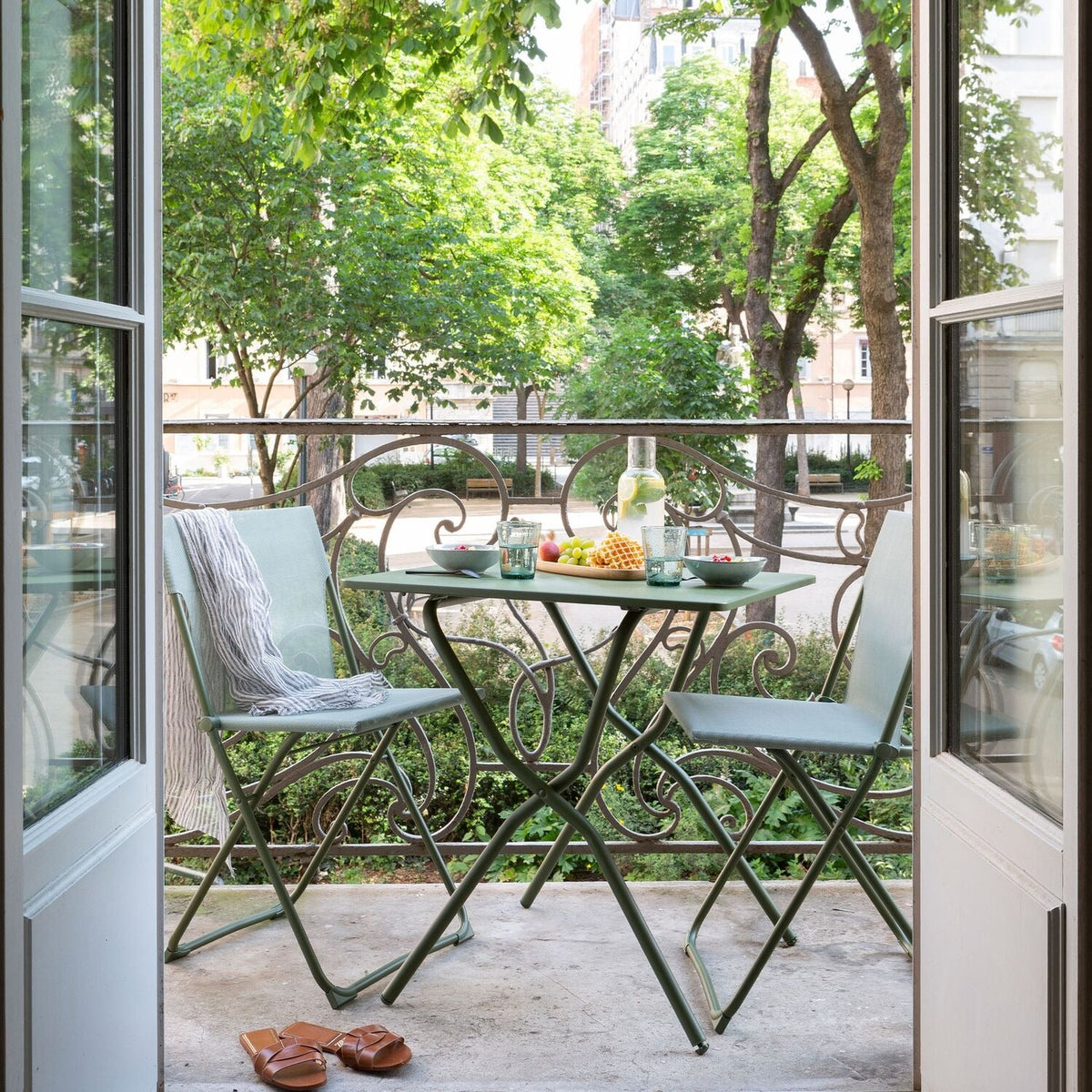 Lafuma Balcony Furniture Set Moss