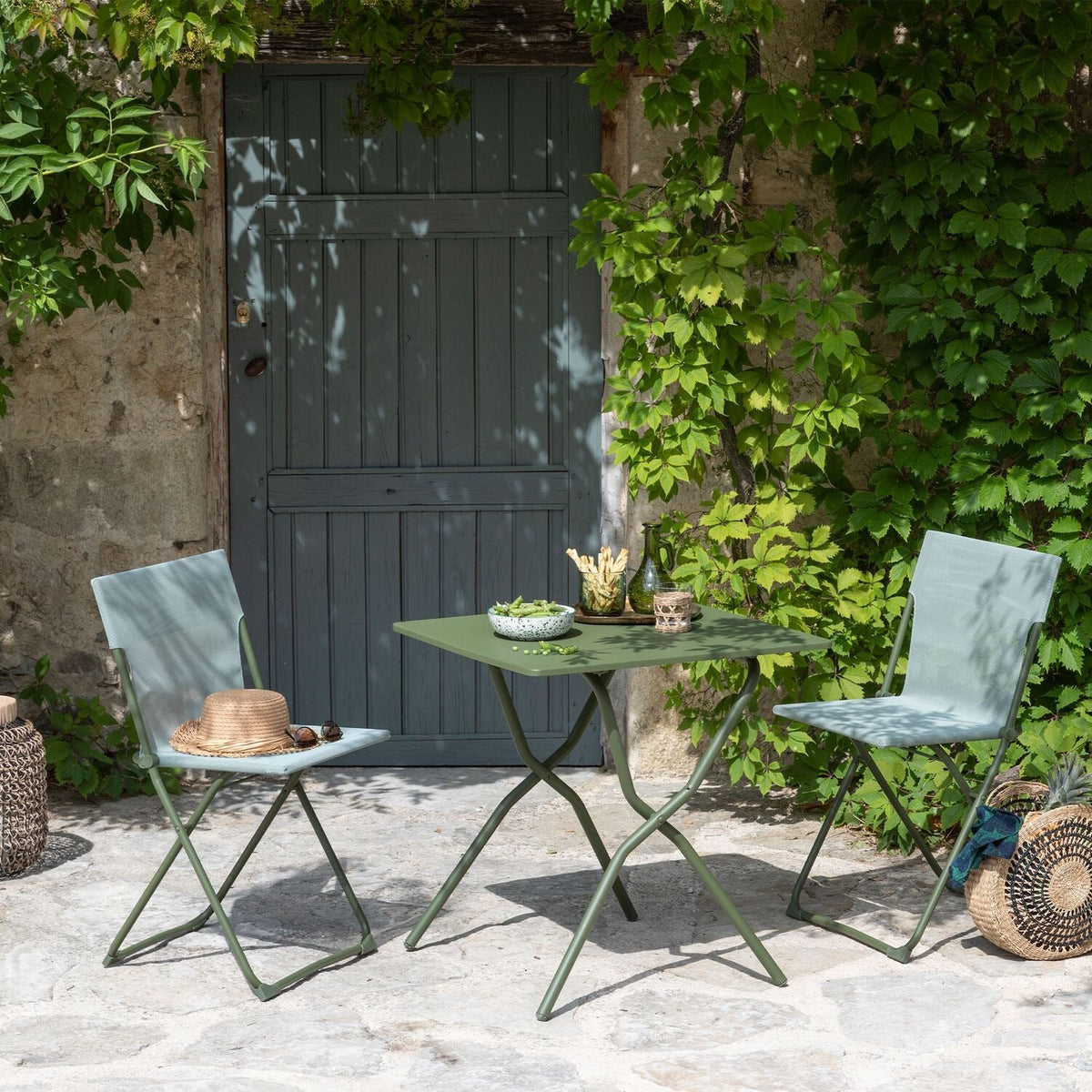 Lafuma Balcony Furniture Set Moss
