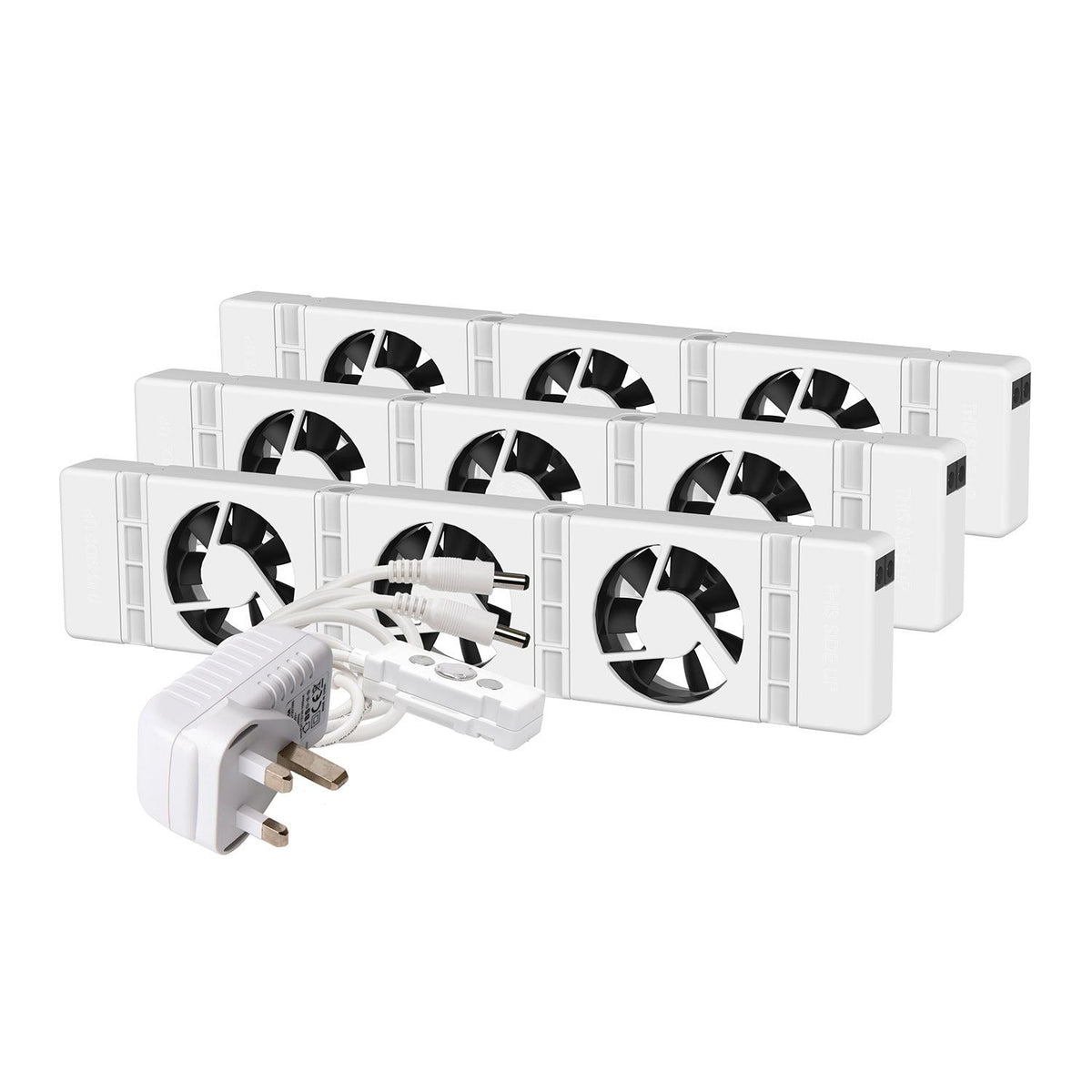 SpeedComfort Radiator Fan Trio – Set of 3