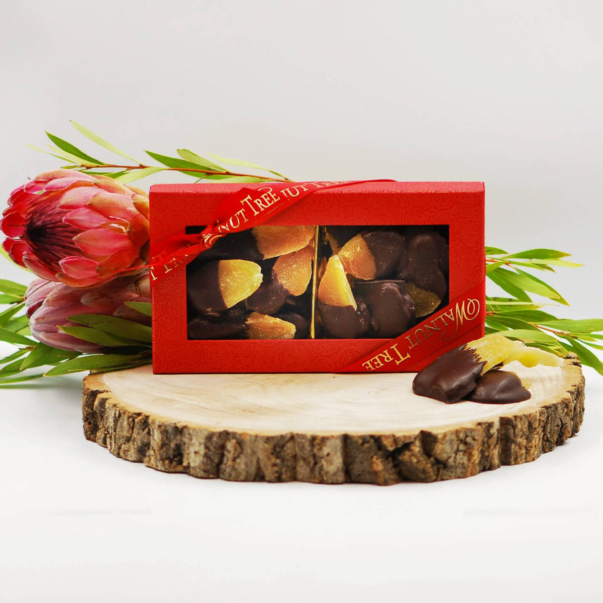 Walnut Tree Dark Chocolate Coated Ginger Slices