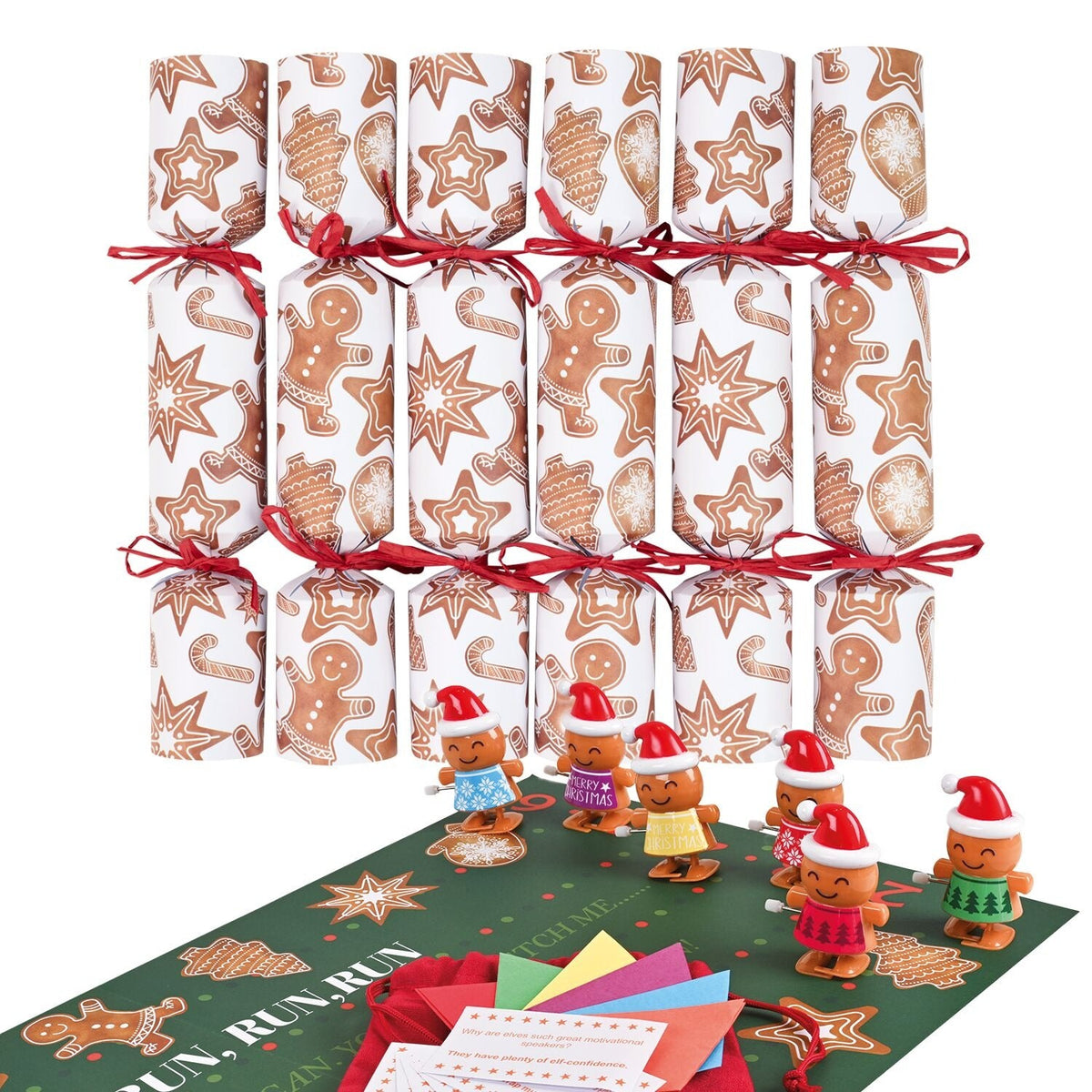 6 Lakeland Racing Gingerbread Crackers