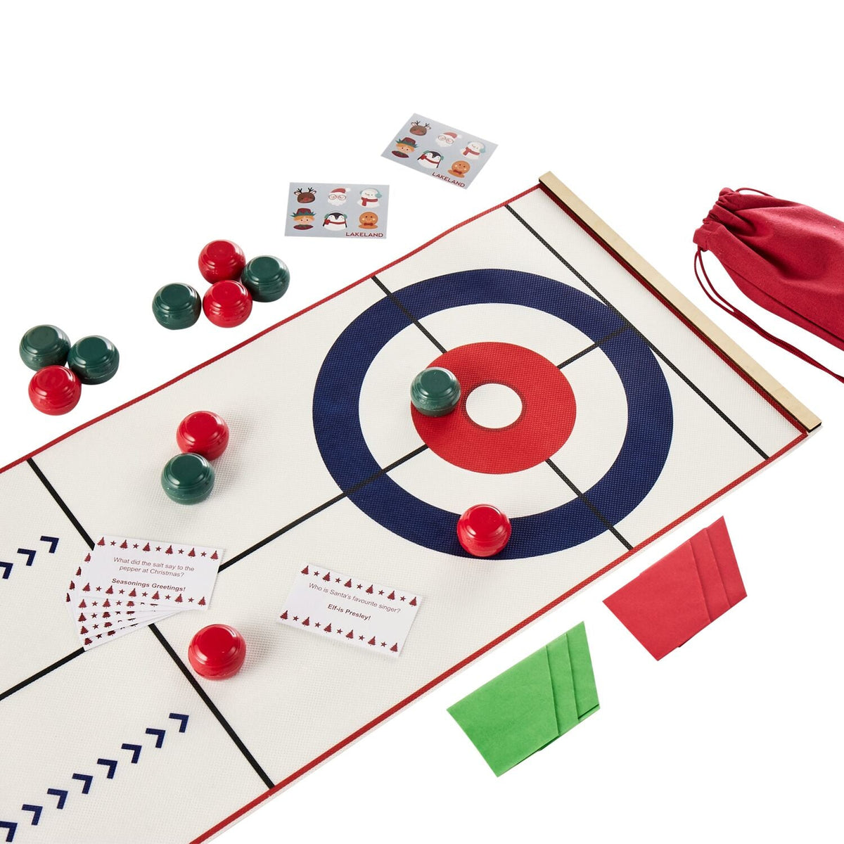 6 Lakeland Curling Game Crackers