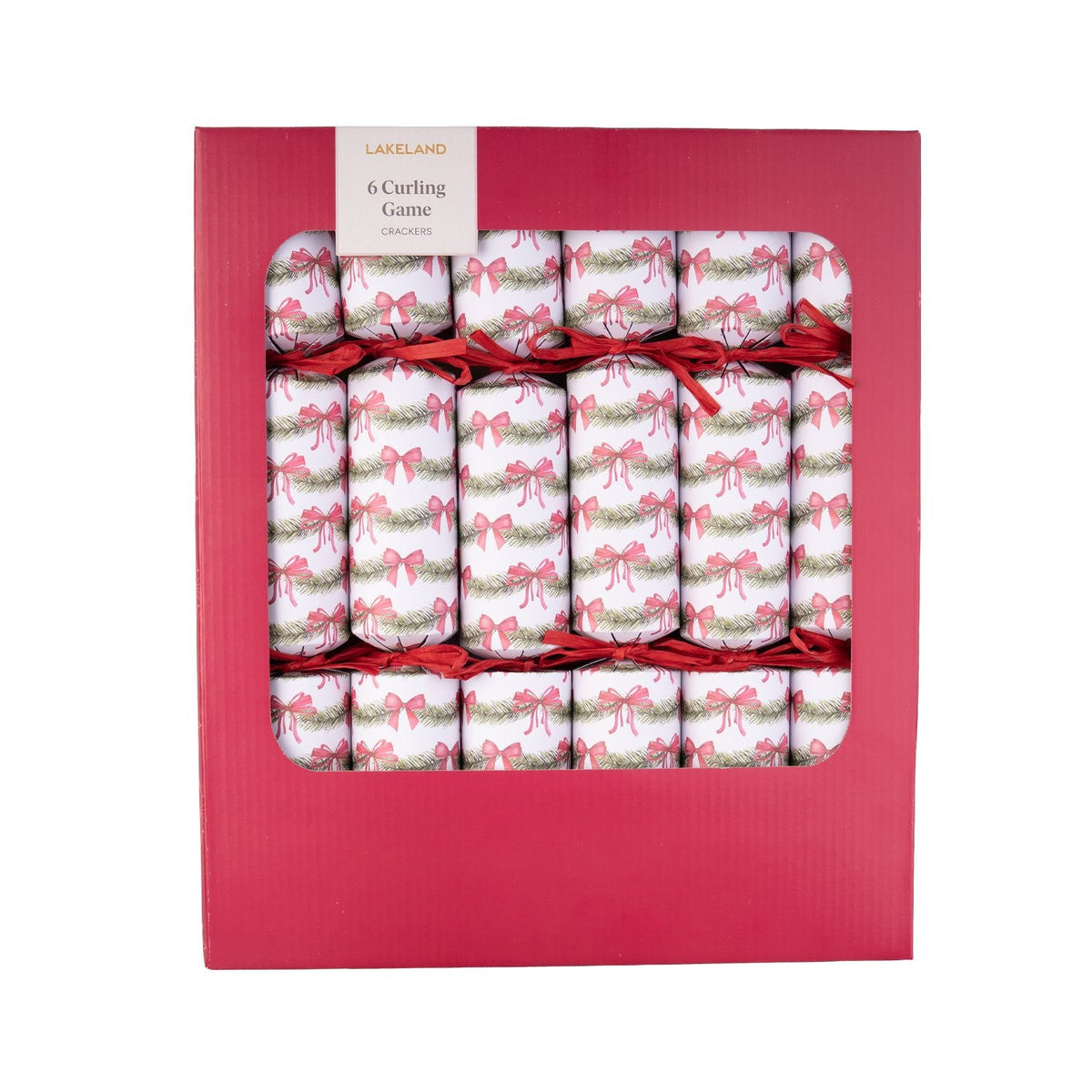 6 Lakeland Curling Game Crackers