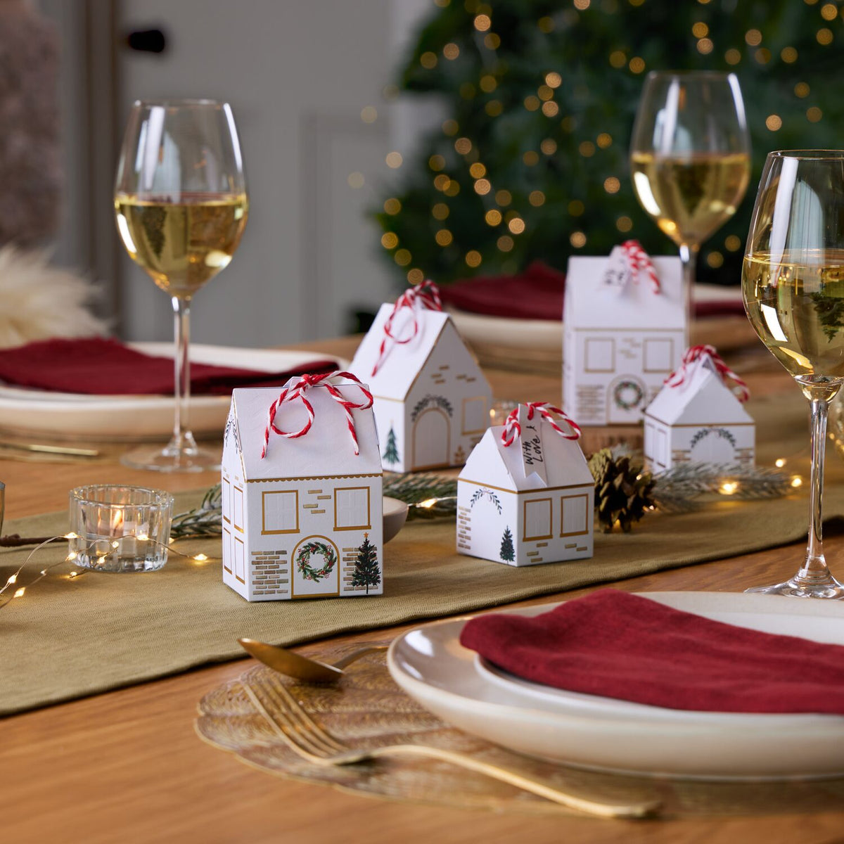 Lakeland House Shaped Fill Your Own Table Favours – Pack of 6