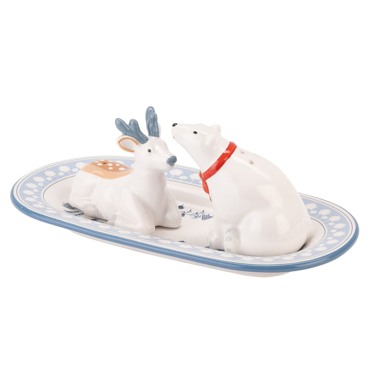 Cath Kidston Shaped Salt and Pepper Shaker Set