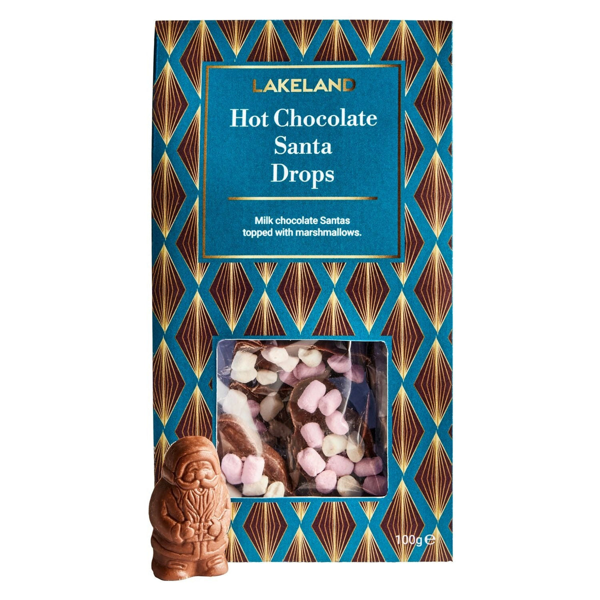 8 Hot Chocolate Santa Melts with Marshmallows