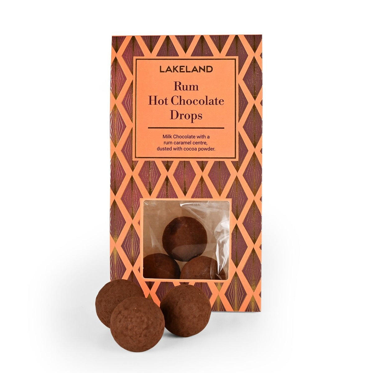 Rum Caramel Hot Chocolate Drops