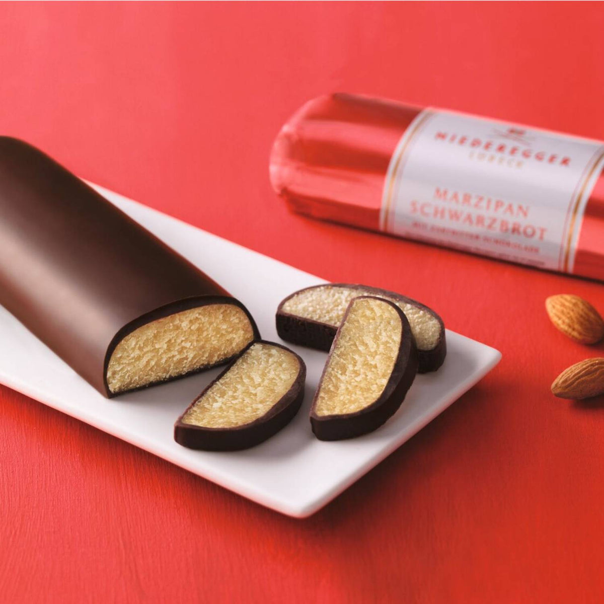 Niederegger Dark Chocolate Marzipan Loaf 125g