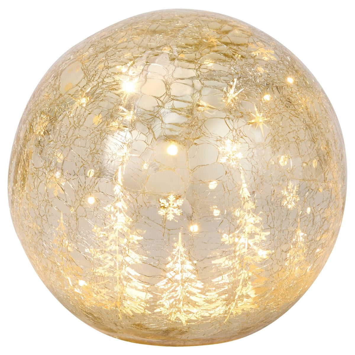 Lakeland Gold Christmas Tree Orb 12cm