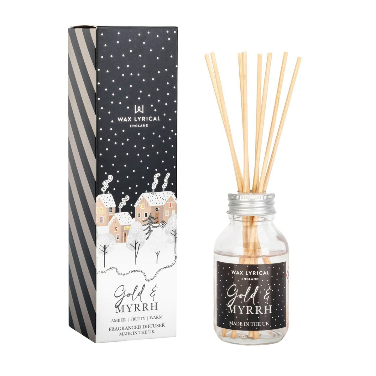 Wax Lyrical Gold & Myrrh Reed Diffuser - 100ml