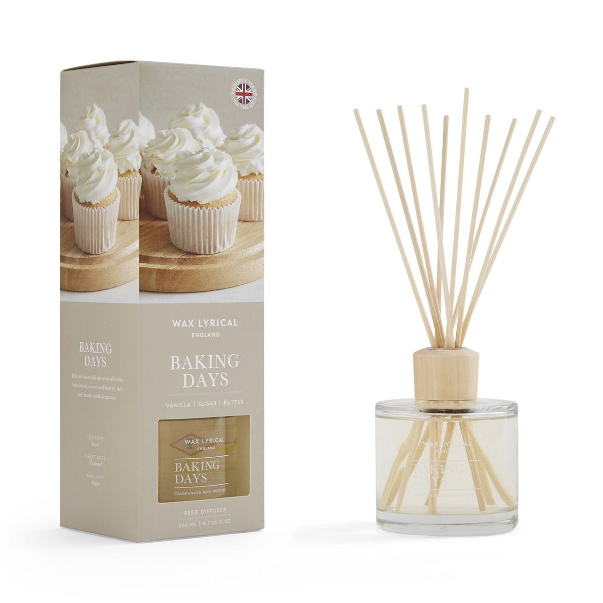 Wax Lyrical England Baking Days Reed Diffuser - 200ml