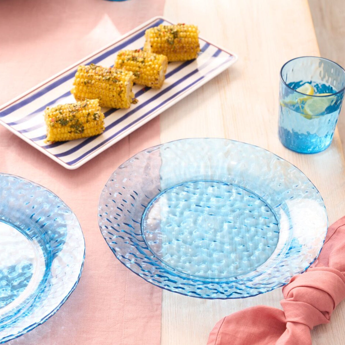 Lakeland RPET Blue Glacier Plates – Pack of 4