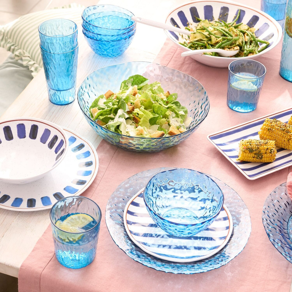 Lakeland RPET Blue Glacier Plates – Pack of 4