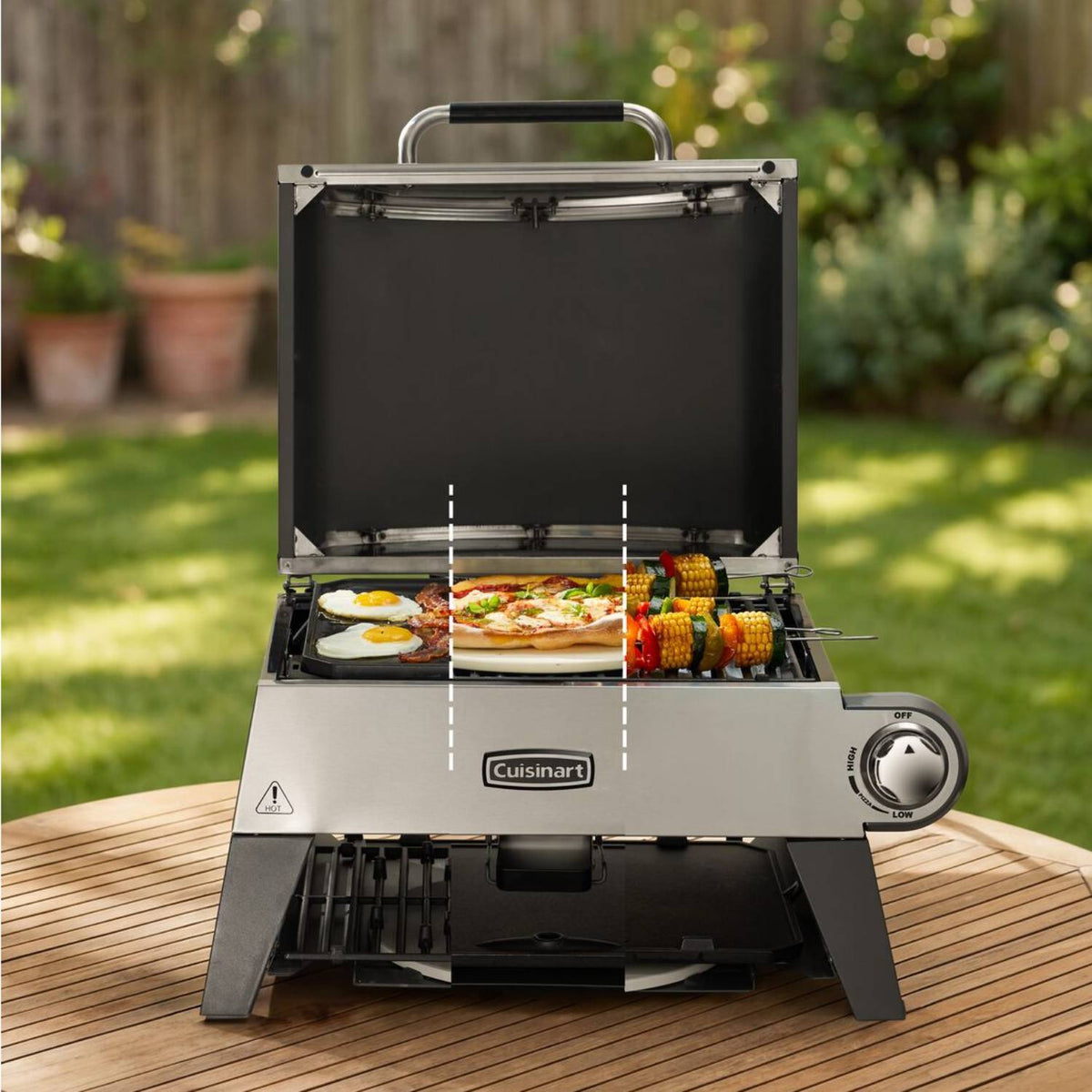 Cuisinart 3-in-1 BBQ, Grill and Pizza Oven