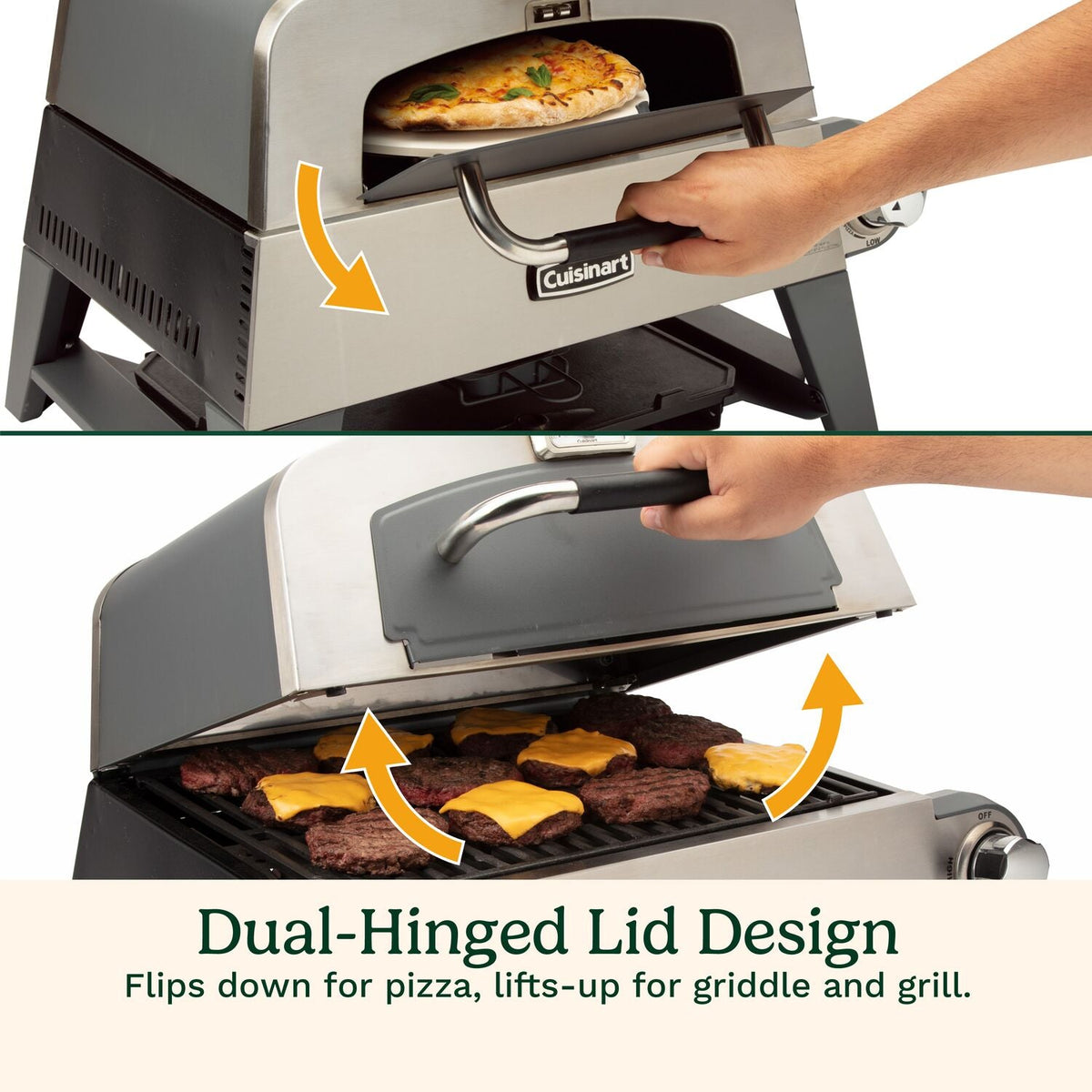 Cuisinart 3-in-1 BBQ, Grill and Pizza Oven
