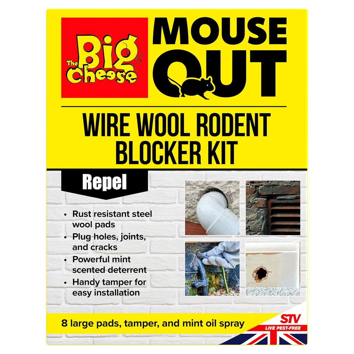 The Big Cheese Mouse Out Wire Wool