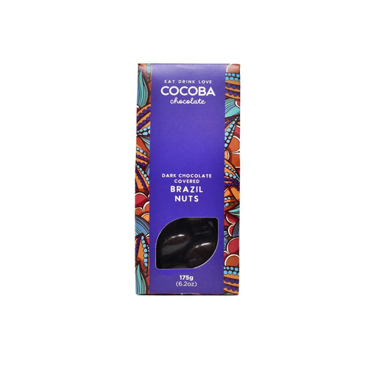Cocoba Dark Chocolate Covered Brazil Nuts 175g