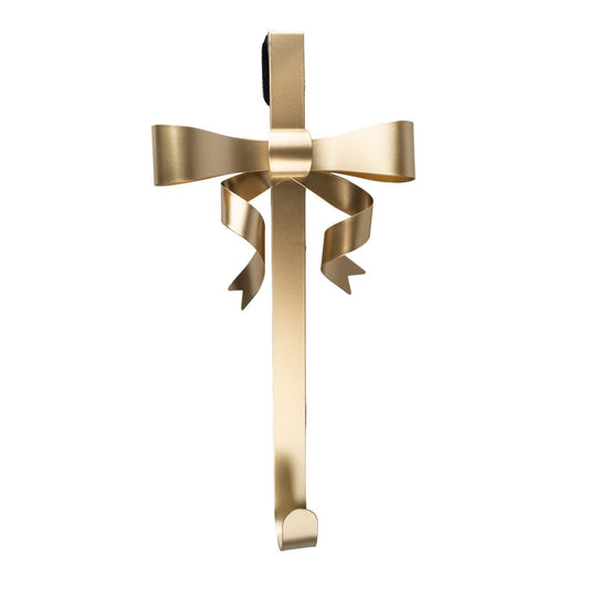 Lakeland Gold Bow Wreath Holder