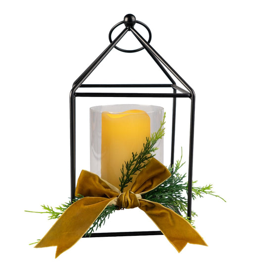Lakeland Frosted Woodland LED Lantern
