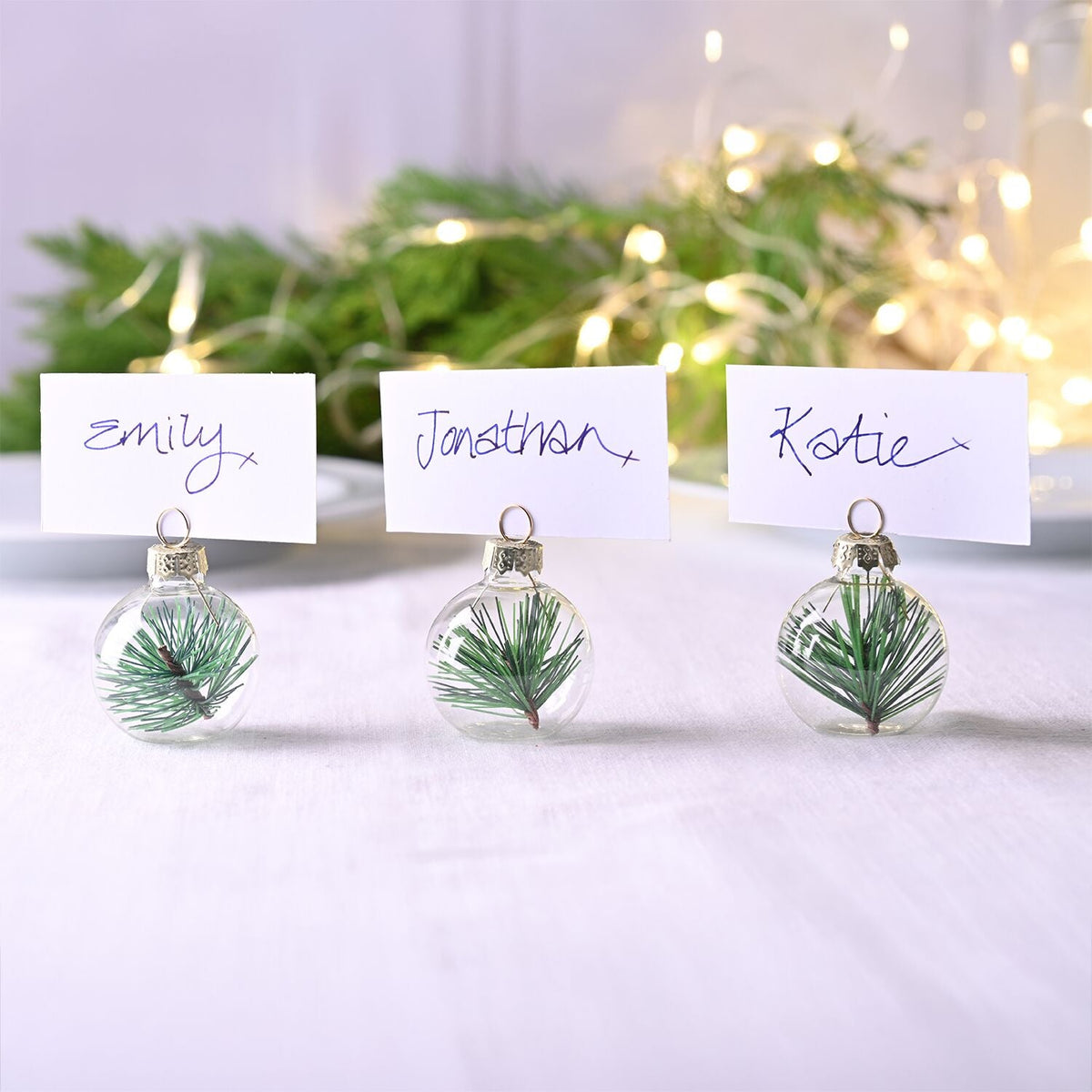 Table setting place holders Spruce – Set of 6