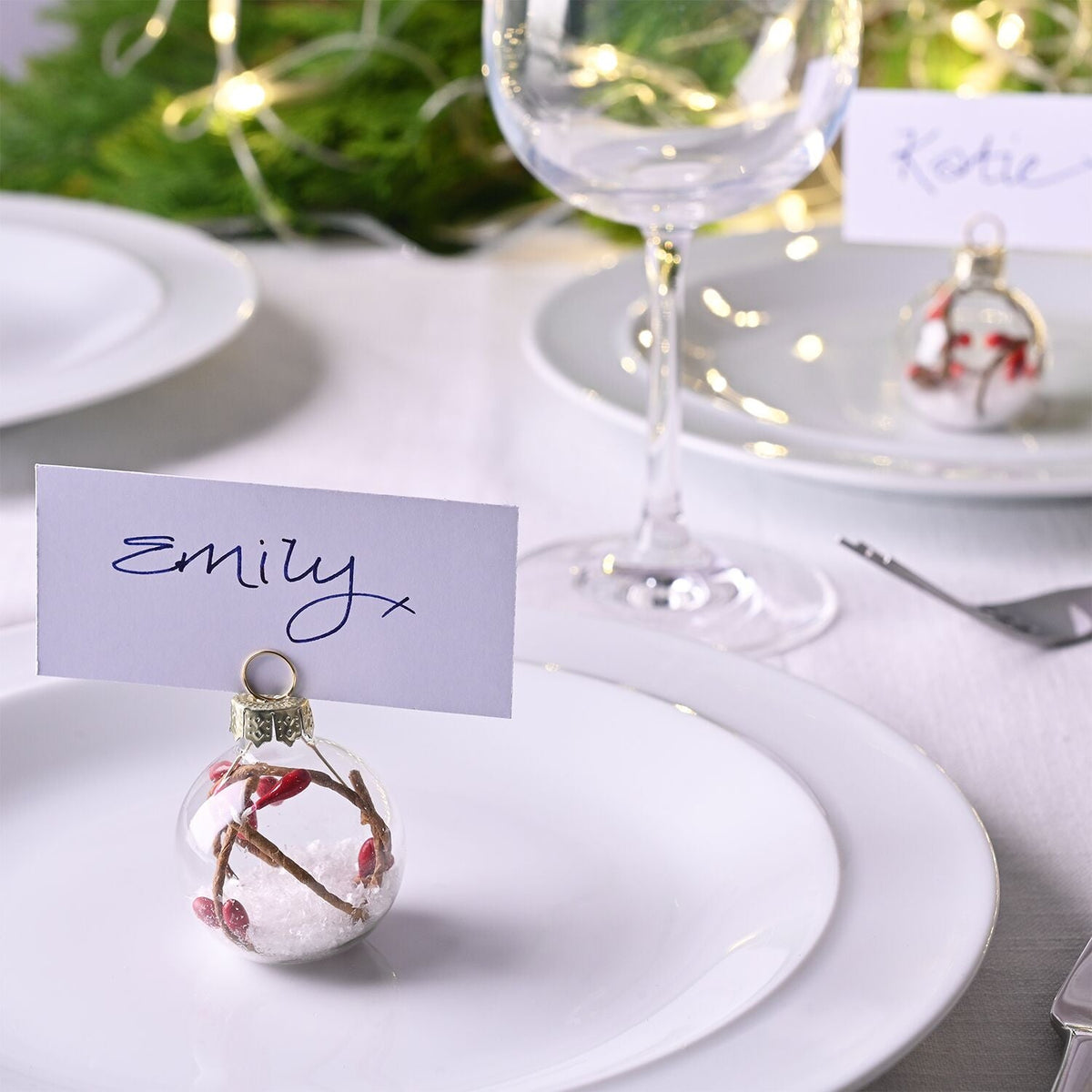 Table setting place holders Red Berry – Set of 6
