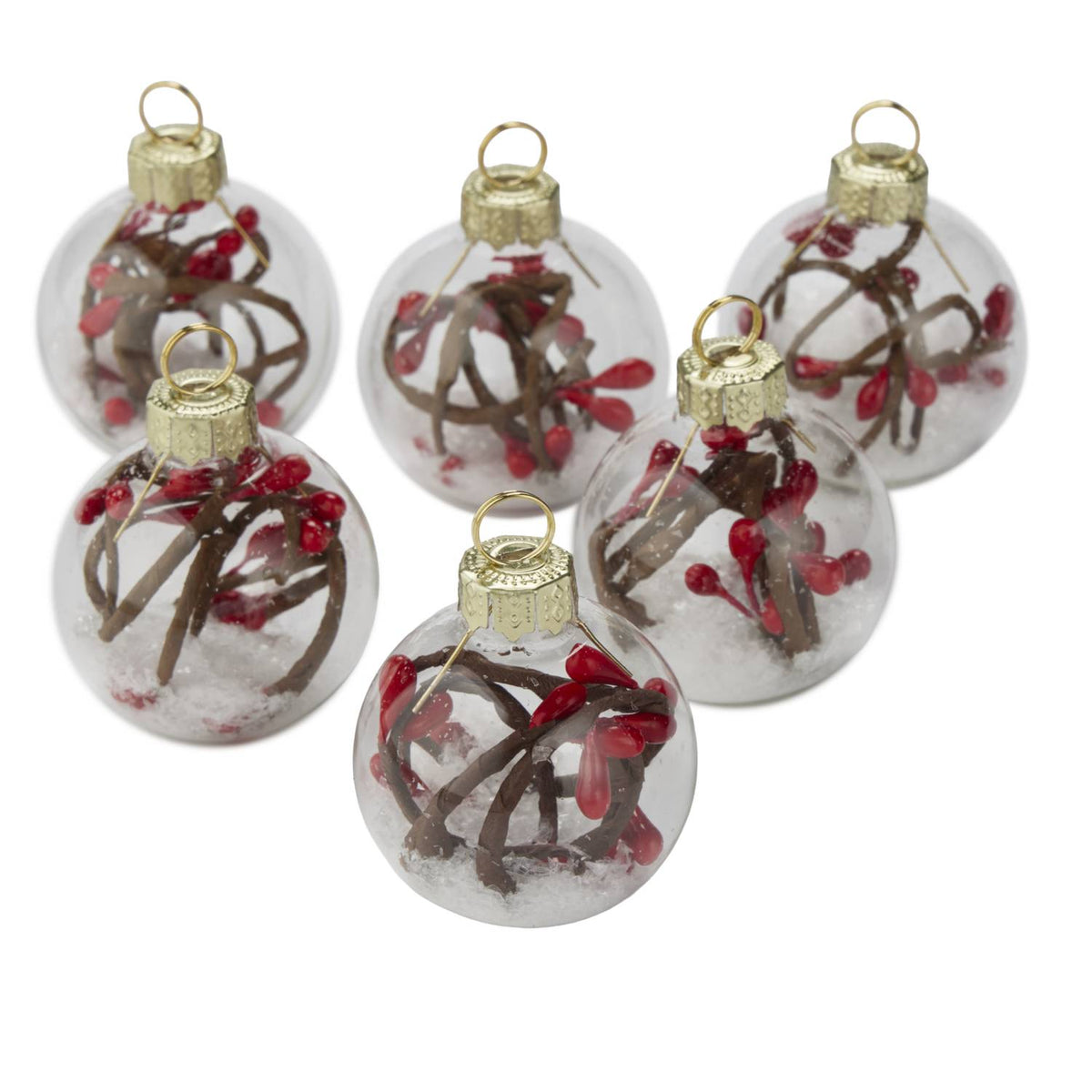 Table setting place holders Red Berry – Set of 6