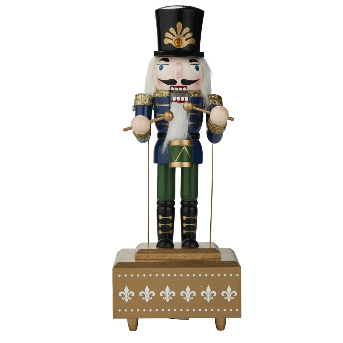 Lakeland Wooden Nutcracker Music Box
