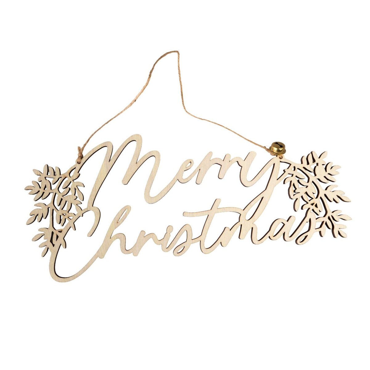 Lakeland Wooden Hanging Merry Christmas Sign