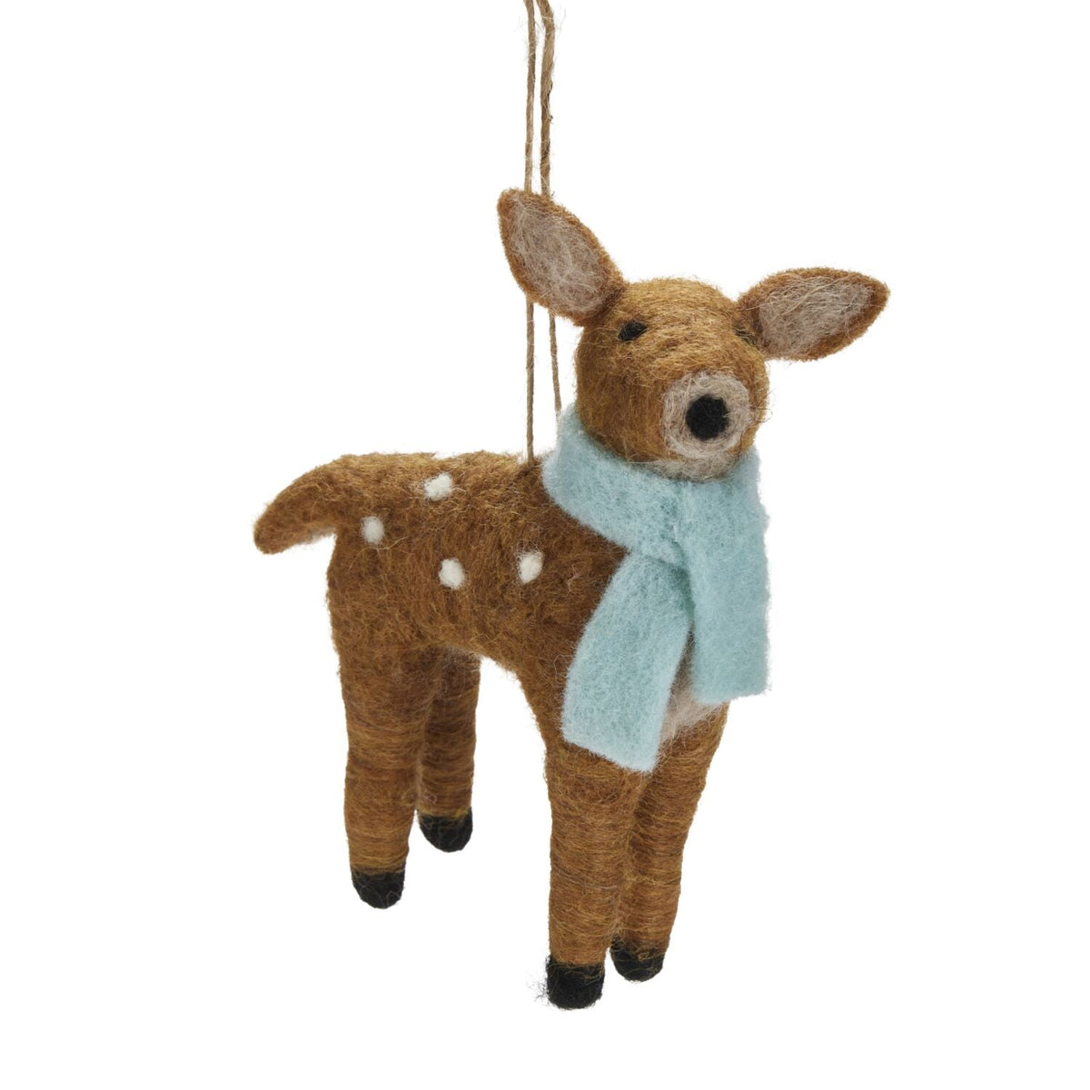 Lakeland Felt Animal Hanging Decorations - Set of 3