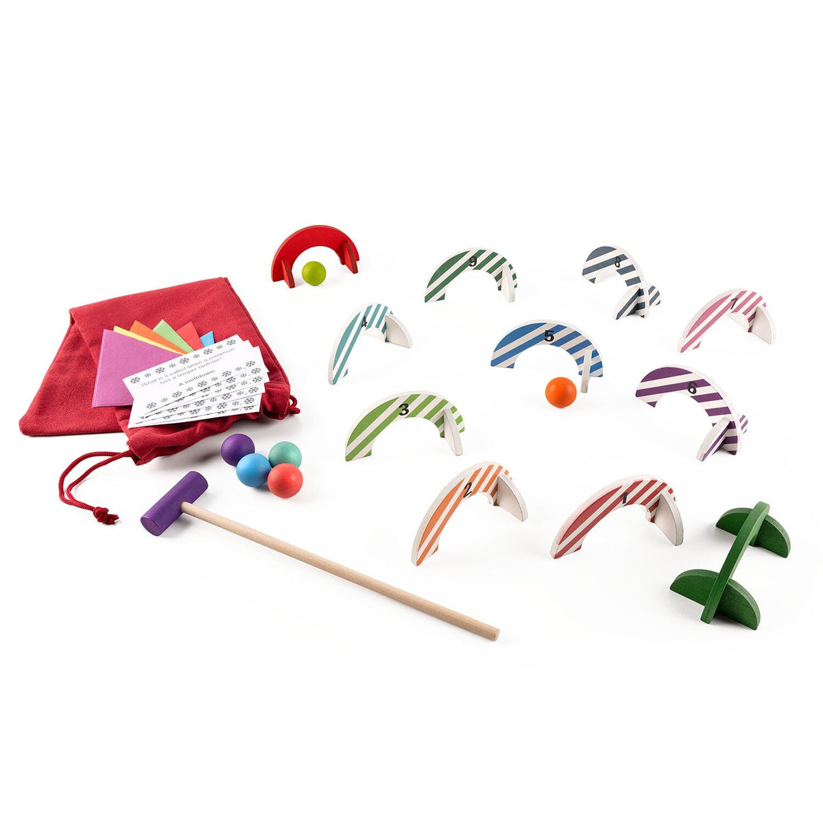 Lakeland Tabletop Croquet Christmas Crackers - Pack of 6