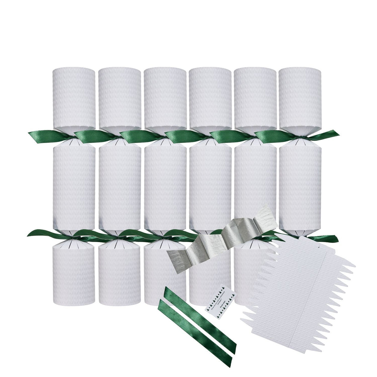 Lakeland Large Fill Your Own Cable Print Crackers – Pack of 6
